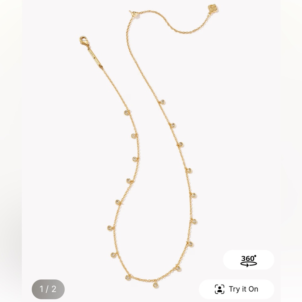 Kendra Scott Amelia Chain Necklace in Gold